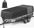 1600D+1200D Pontoon Boat Cover 21ft-24ft - Windproof, Waterproof