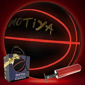 Glow in The Dark Basketball for Kids, LED Light Up Sports Gift