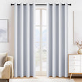 PONY DANCE Room Darkening Curtains W 55 x L 80 in - Effective Light