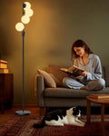Lightdot 64IN Dimmable Globe Floor Lamp - Soft Warm White Eye Care