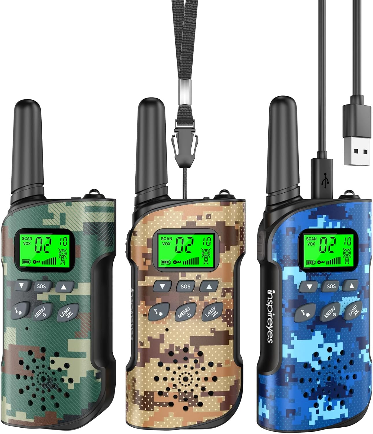 Rechargeable Walkie Talkies for Kids - Fun Outdoor Communication