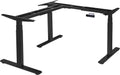 L Shaped Electric Height Adjustable Standing Corner Desk Frame