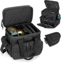 Tactical Gun Range Bag with 3 Pistol Capacity and TSA Lock - Secure