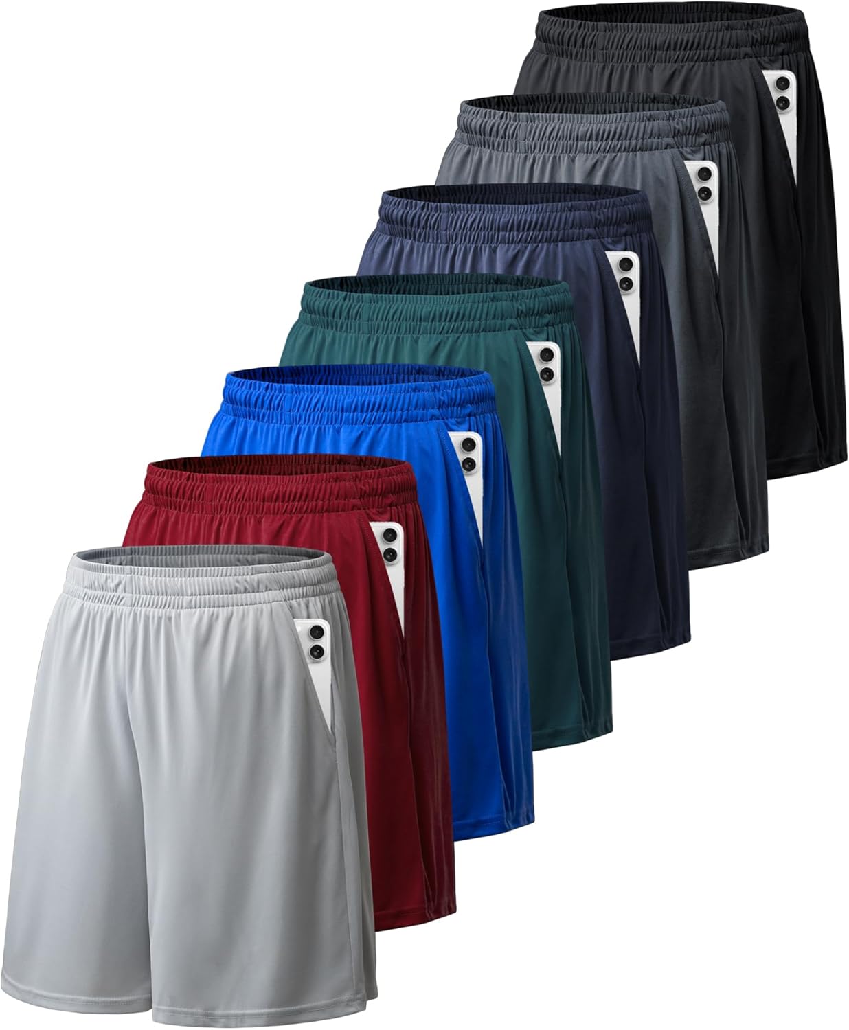 Mens Basketball Shorts with Pockets for Active Lifestyle