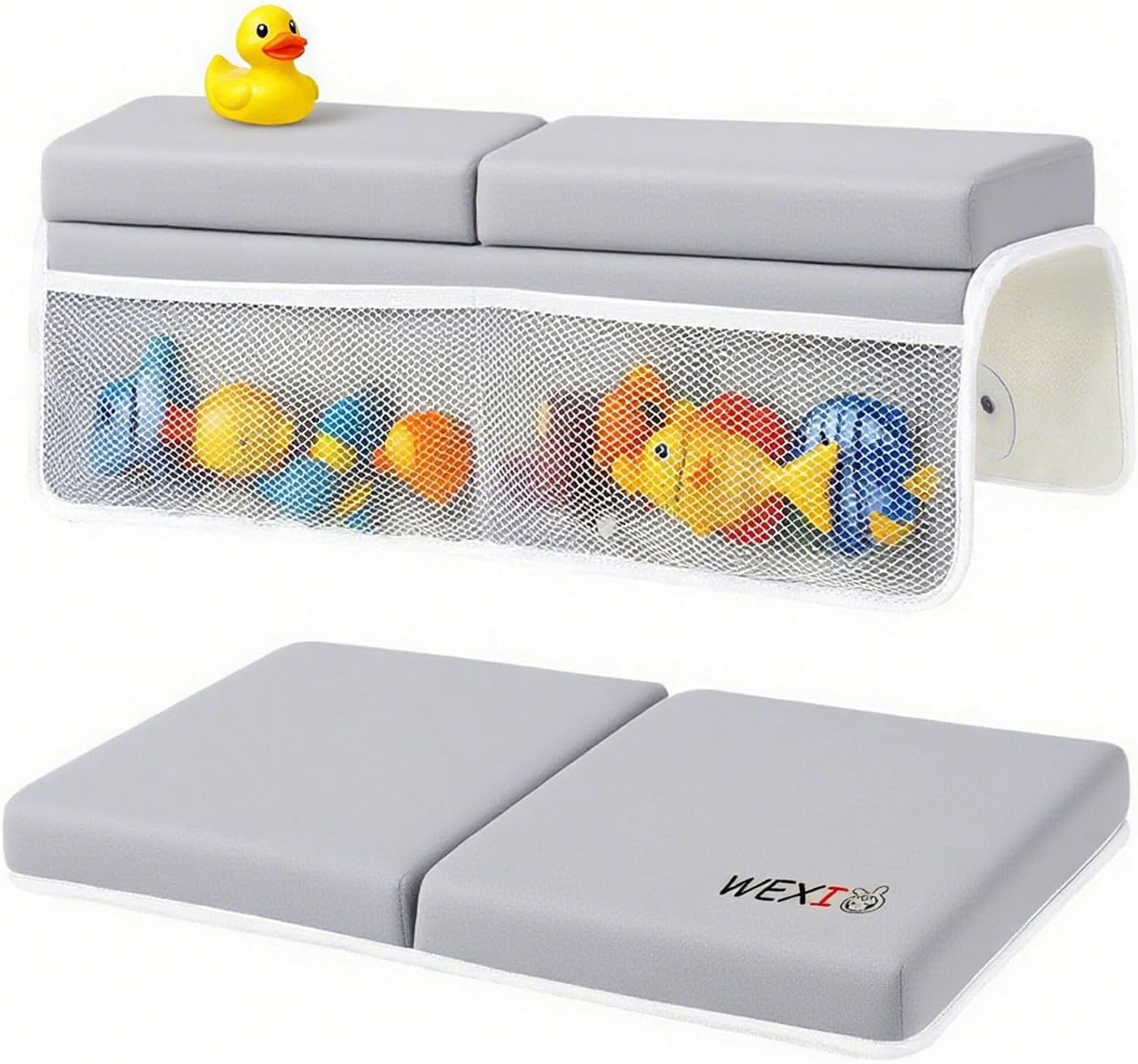 Water-Resistant Baby Bath Kneeler and Elbow Rest Pad Set