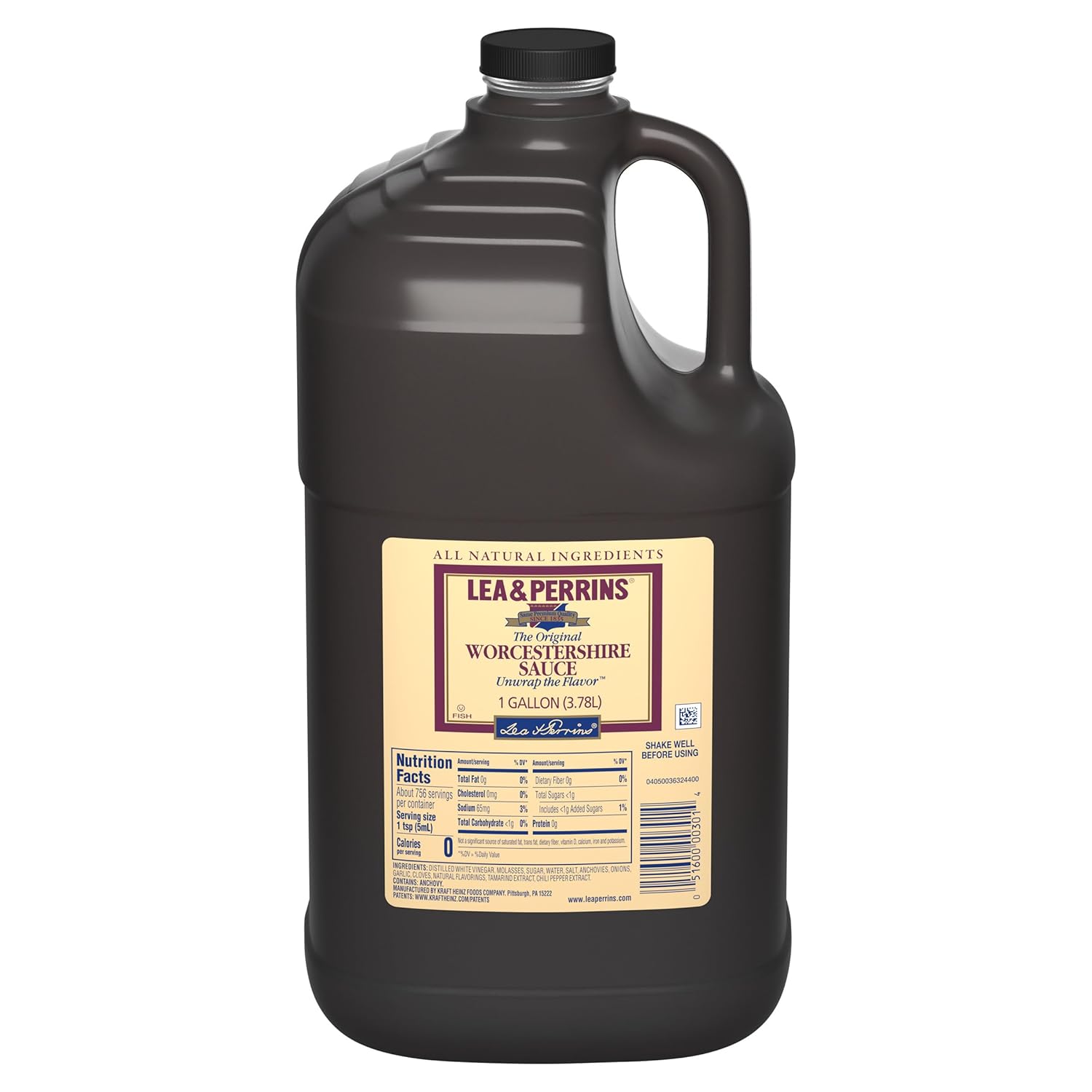 Lea & Perrins Original Worcestershire Sauce in 1 gal Jug