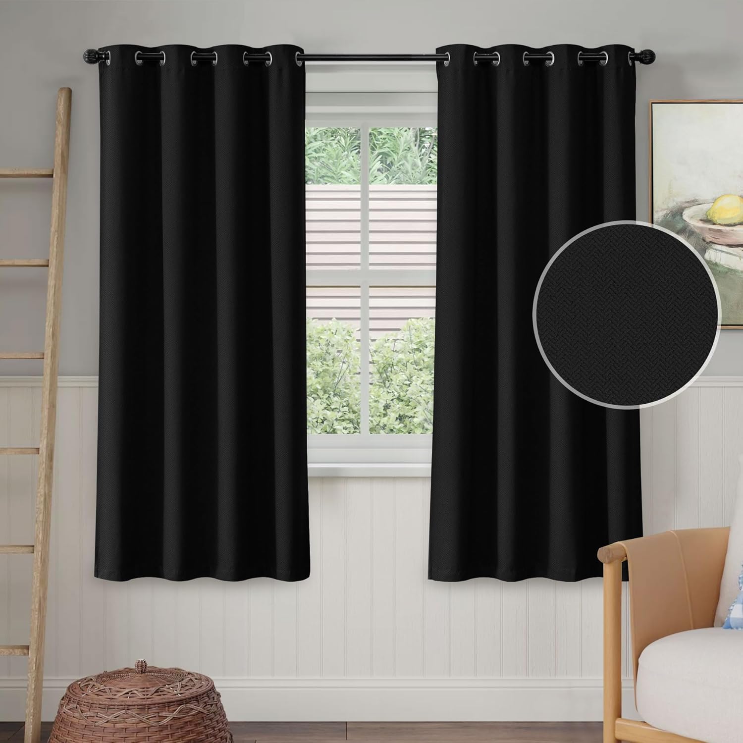 Beauoop Blackout Curtains - Total Darkness for Better Sleep!