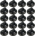 Magnet Zip Tie Mount Magnetic Cable Tie Holder - 20 Pack