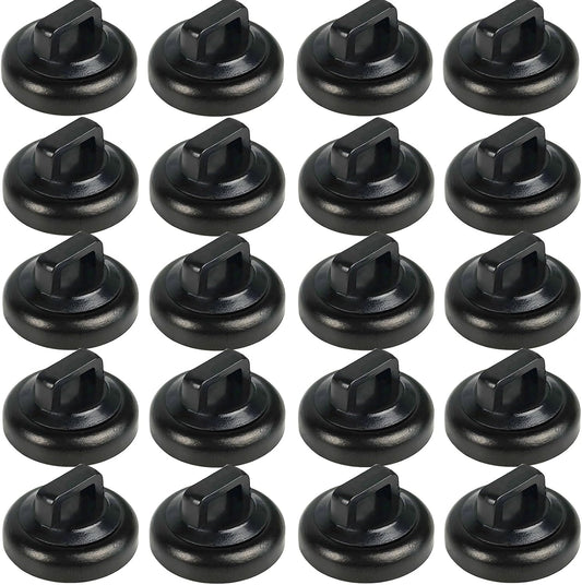 Secure Cable Management Solution - Magnetic Zip Tie Mounts x20