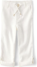 Gymboree Boys and Toddler Pull on Linen Pants - Lightweight Comfort us