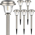 Solar Pathway Lights Outdoor Brushed Stainless Steel - Starlight