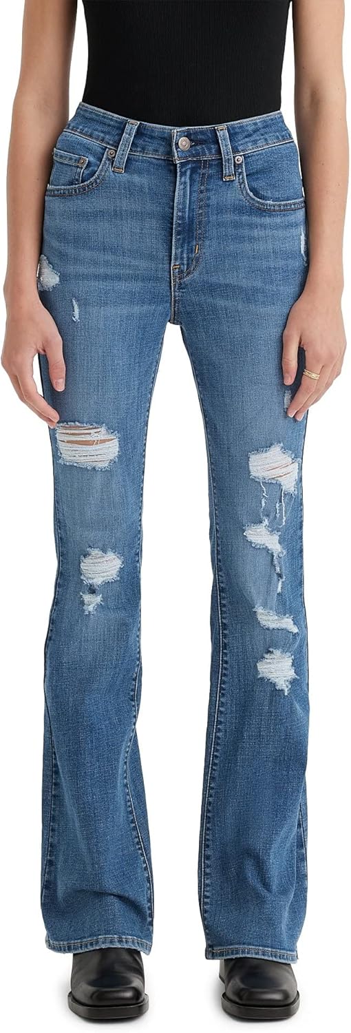 Levi's Women's 726 High Rise Flare Jeans for Stylish Comfort