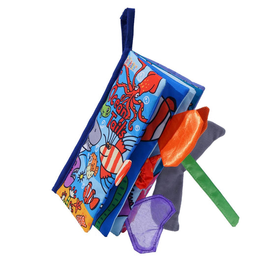 Jollybaby Soft Cloth Book: Educational Stroller Toy