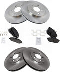 Front and Rear Brake Pad & Rotor Kit for 2005-2014 Ford Mustang