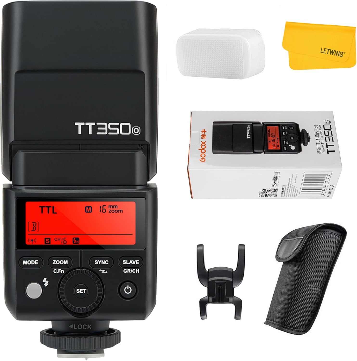 GODOX TT350O Flash for Olympus Panasonic Cameras - Compact TTL