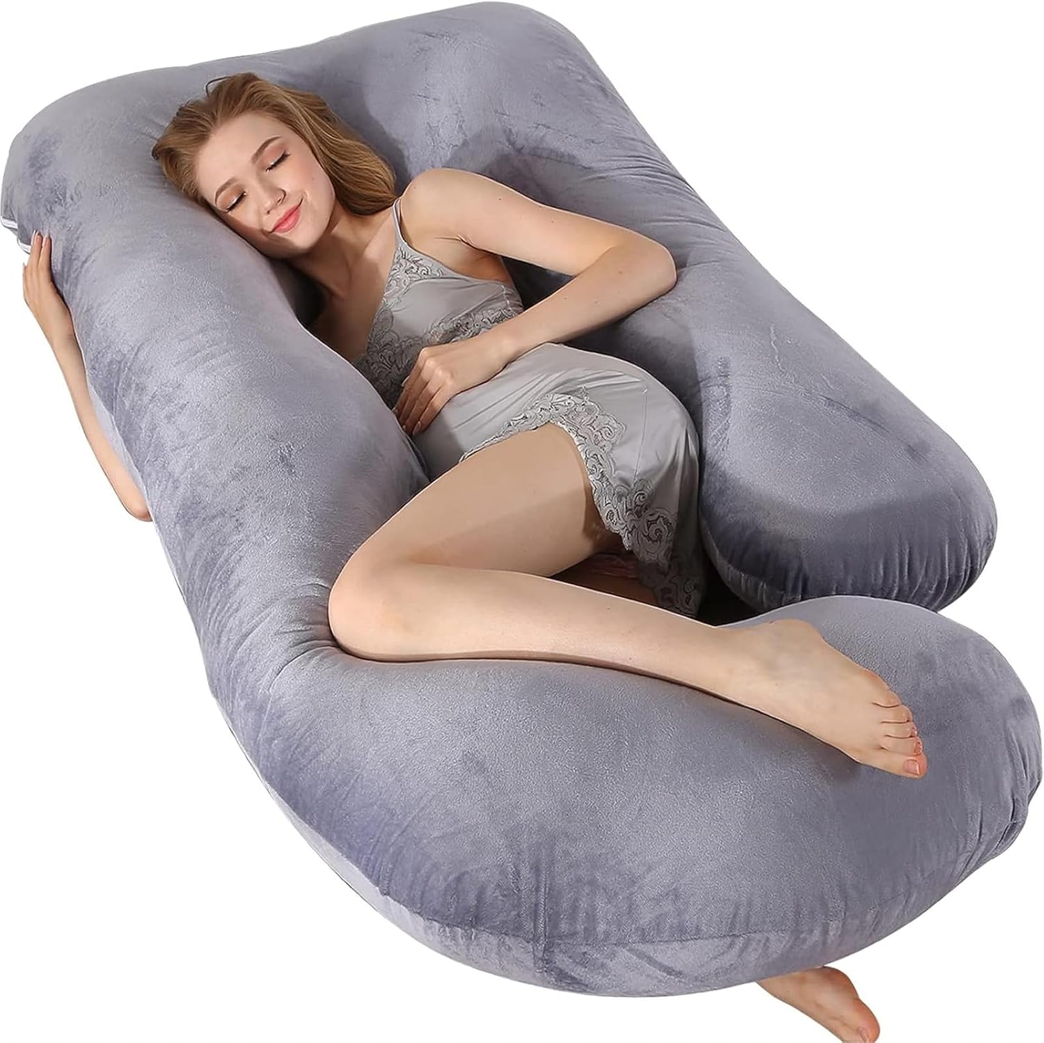 60 Inch Full Body Pregnancy Pillow for Ultimate Comfort