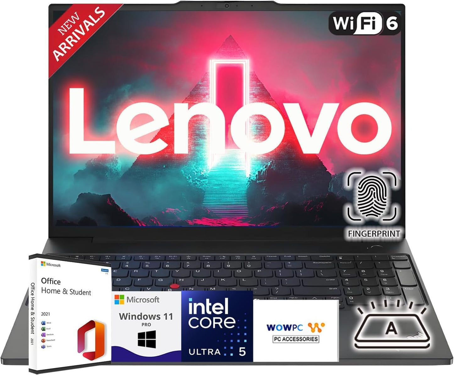 Lenovo 16in WUXGA Thinkpad E16 Laptop with Intel Core Ultra 5