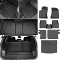 Floor Mats Compatible with 2017-2025 Jeep Compass - All Weather TPE