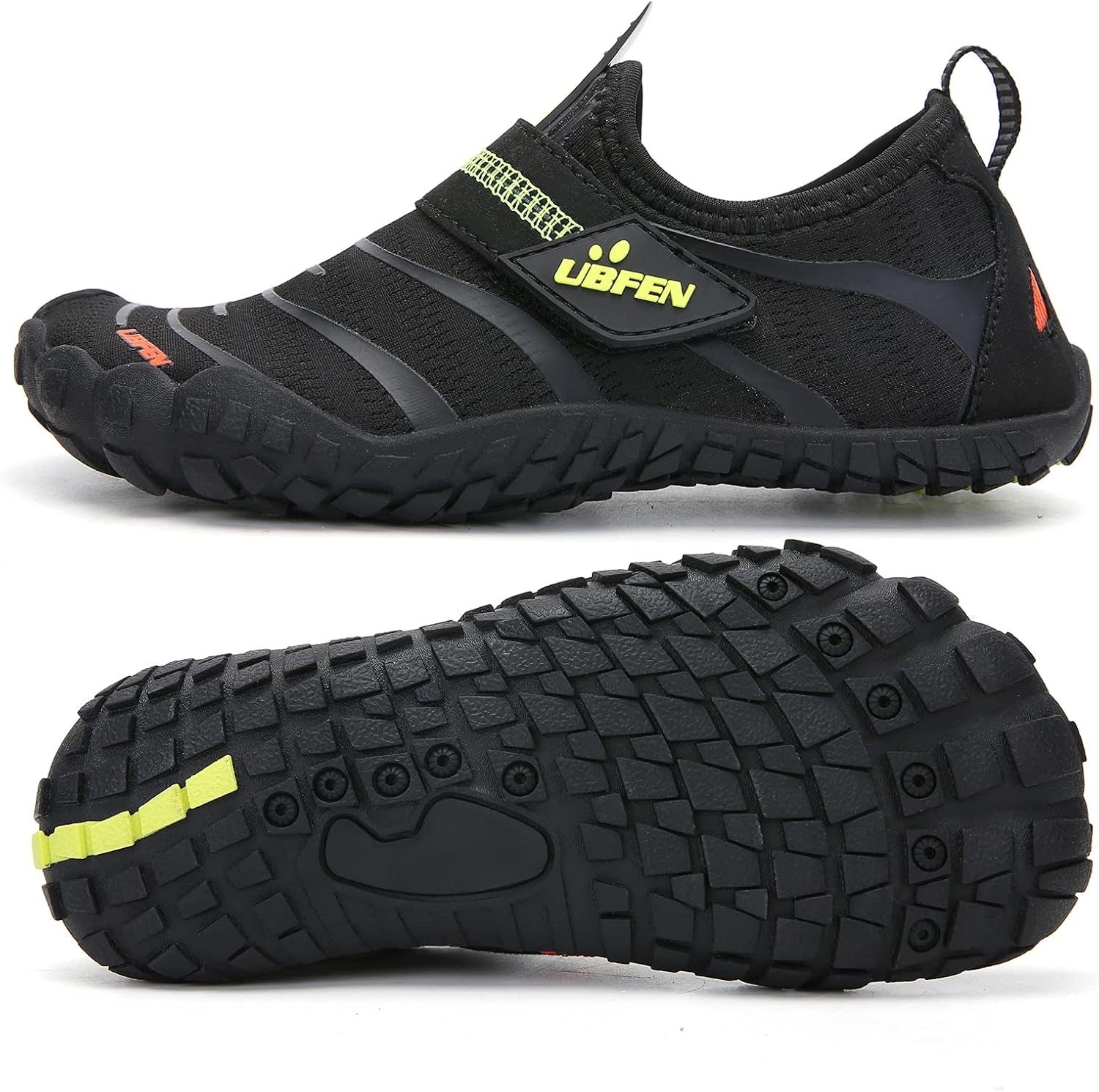 UBFEN Water Shoes for Kids - Quick Dry Aqua Socks for Fun
