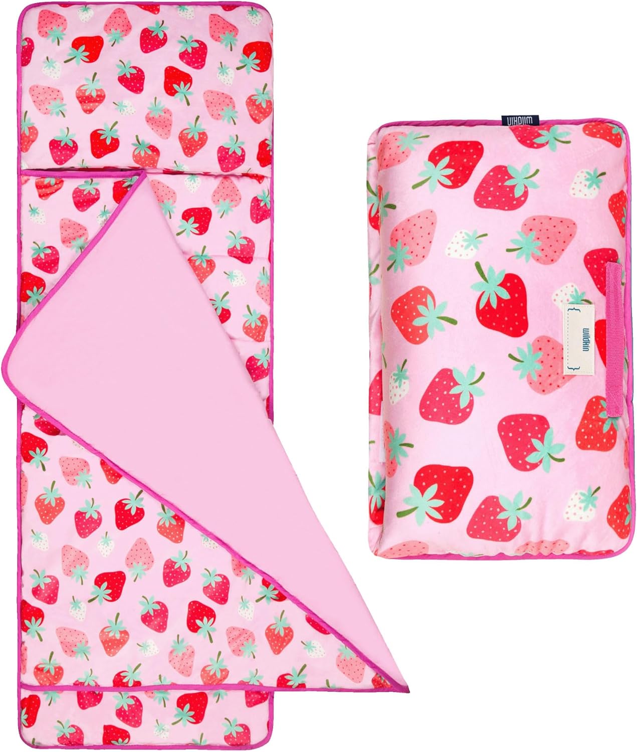 Wildkin Kids Plush Nap Mat for Cozy Daycare & Preschool Naps