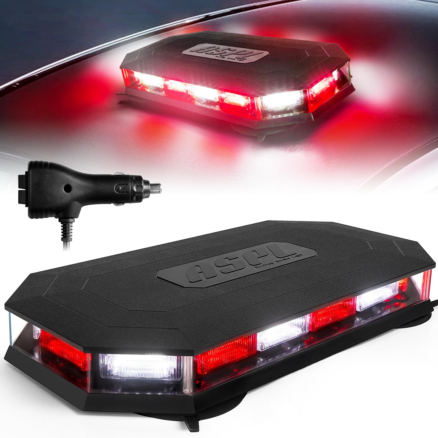 16.5 Inch Emergency Strobe Light Bar for Trucks and Vehicles