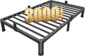 Twin Metal Platform Bed Frame 7 in - Heavy Duty, Noise Free