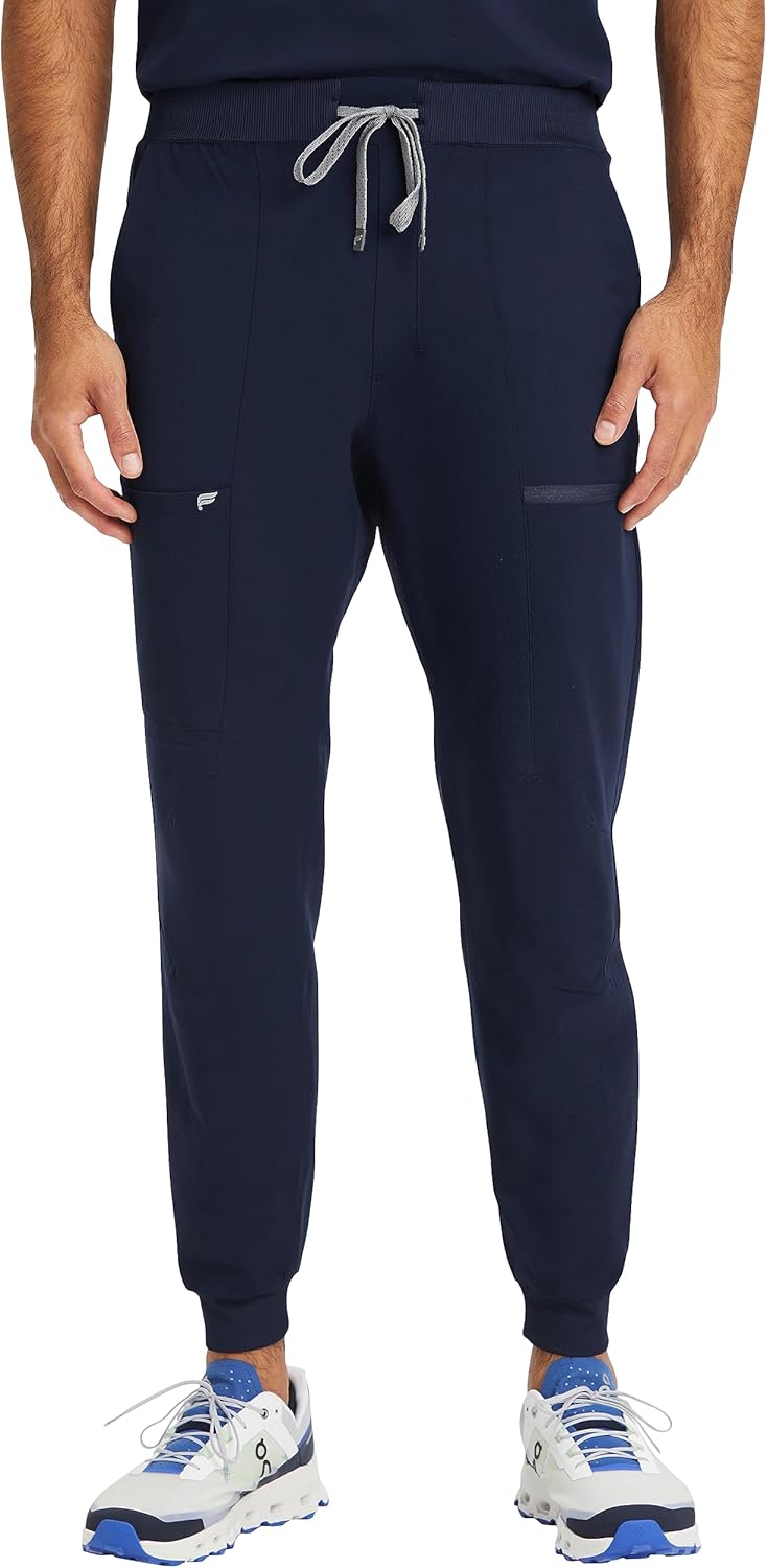 Fabletics Men's All-Shift 5-Pocket Scrub Jogger for Comfort
