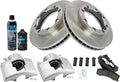 TRQ Front Brake Pad & Rotor Kit for Chevrolet and Dodge Trucks