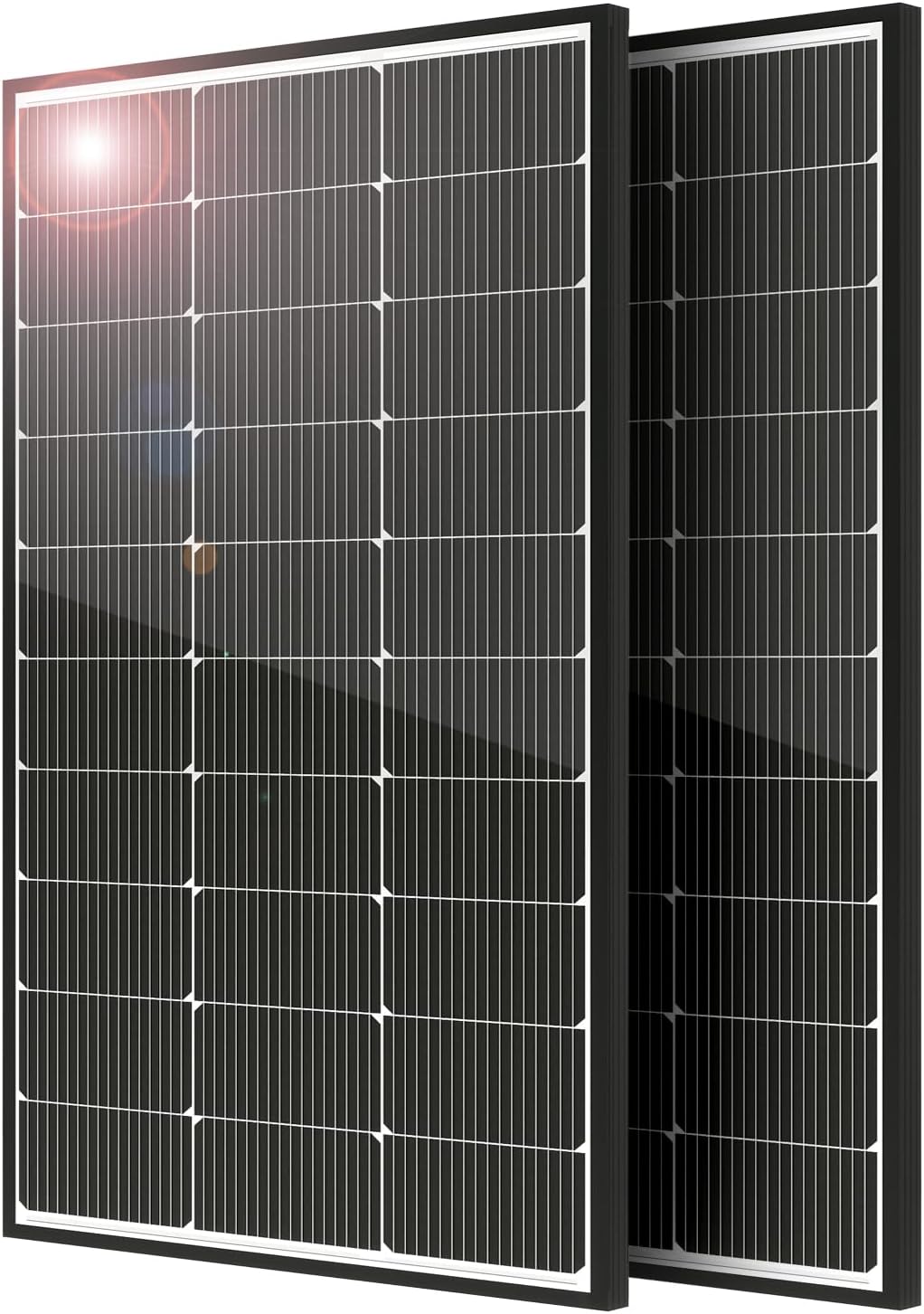 JJN 200 Watt Solar Panel - High Efficiency for Off-Grid Systems