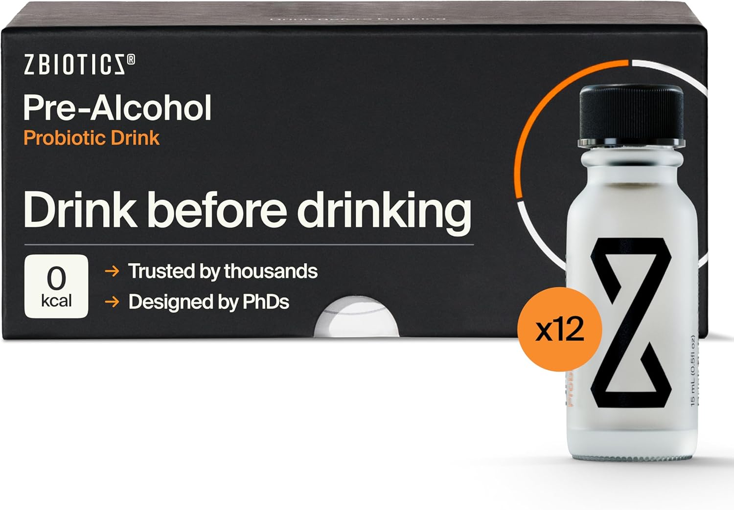 ZBiotics Probiotic Drink for Better Mornings After Drinking