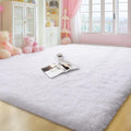 Soft Shag Area Rugs for Living Room and Bedroom Decor
