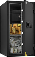 TIGERKING Fireproof Safe Box 3.47 Cubic Feet - Home & Office
