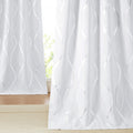 NICETOWN Room Darkening Curtain Panels 52 in x 90 in - Elegant Wave
