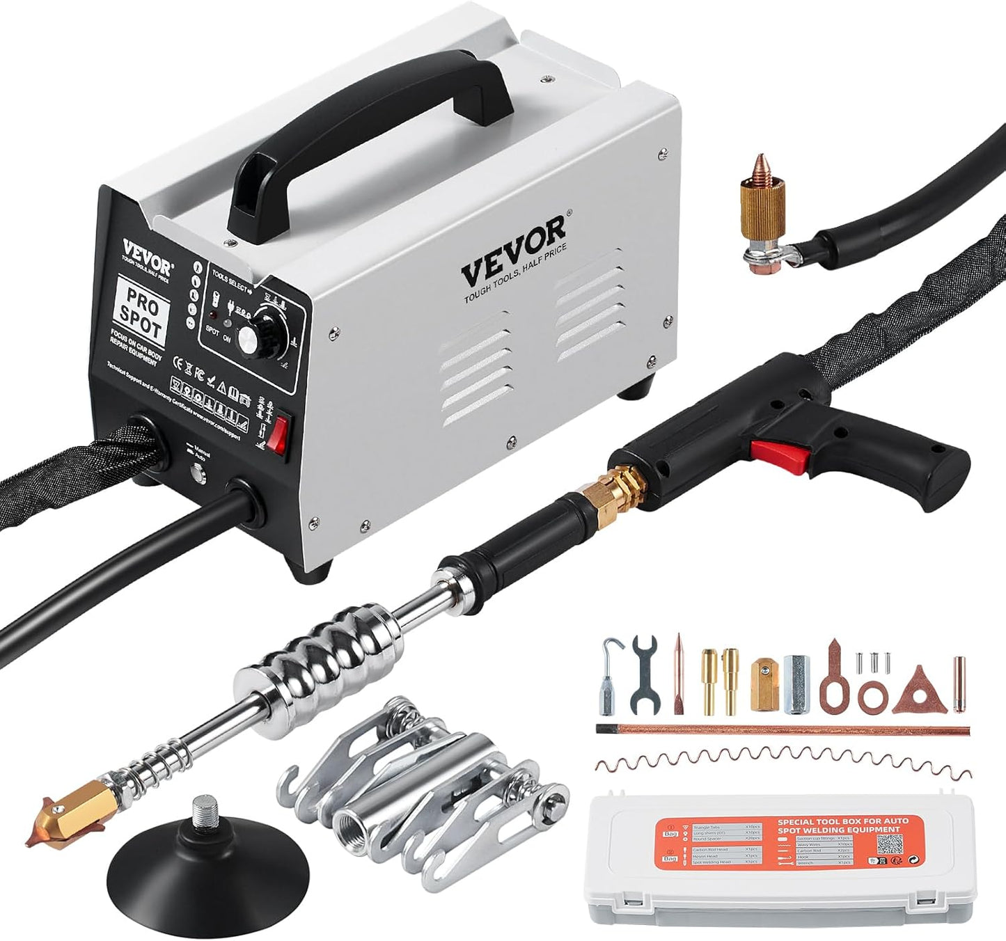 VEVOR Stud Welder Dent Repair Kit for Efficient Dent Removal