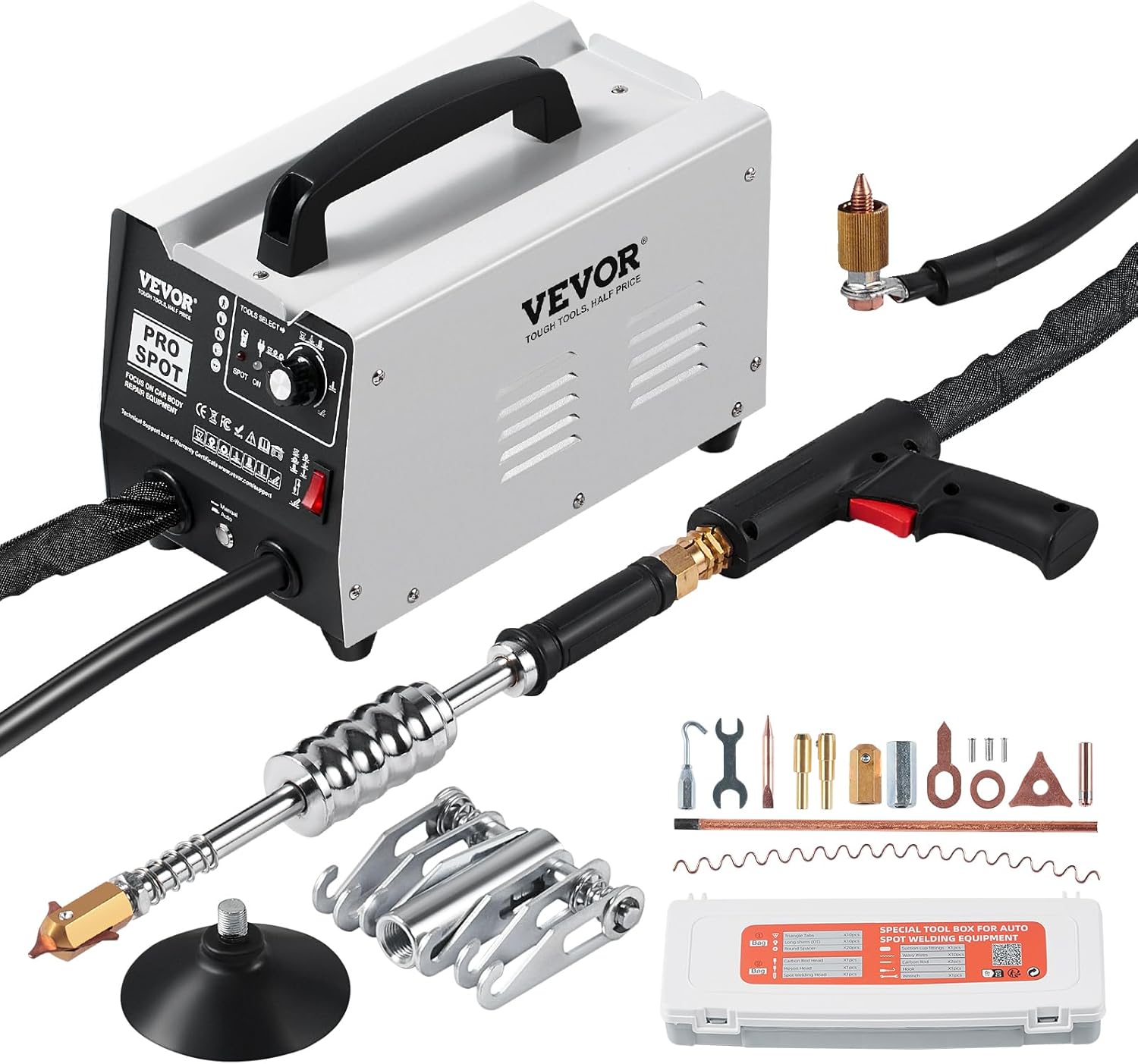 VEVOR Stud Welder Dent Repair Kit for Efficient Dent Removal