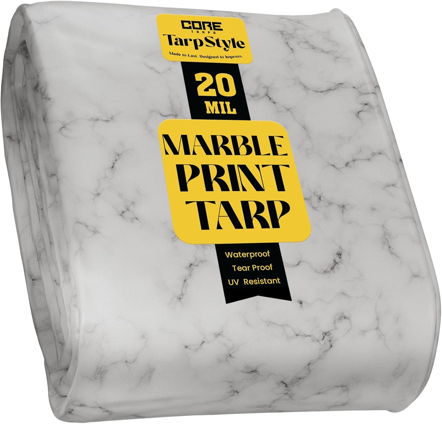Core Tarps Extreme Heavy Duty 20 Mil Waterproof Tarp Cover