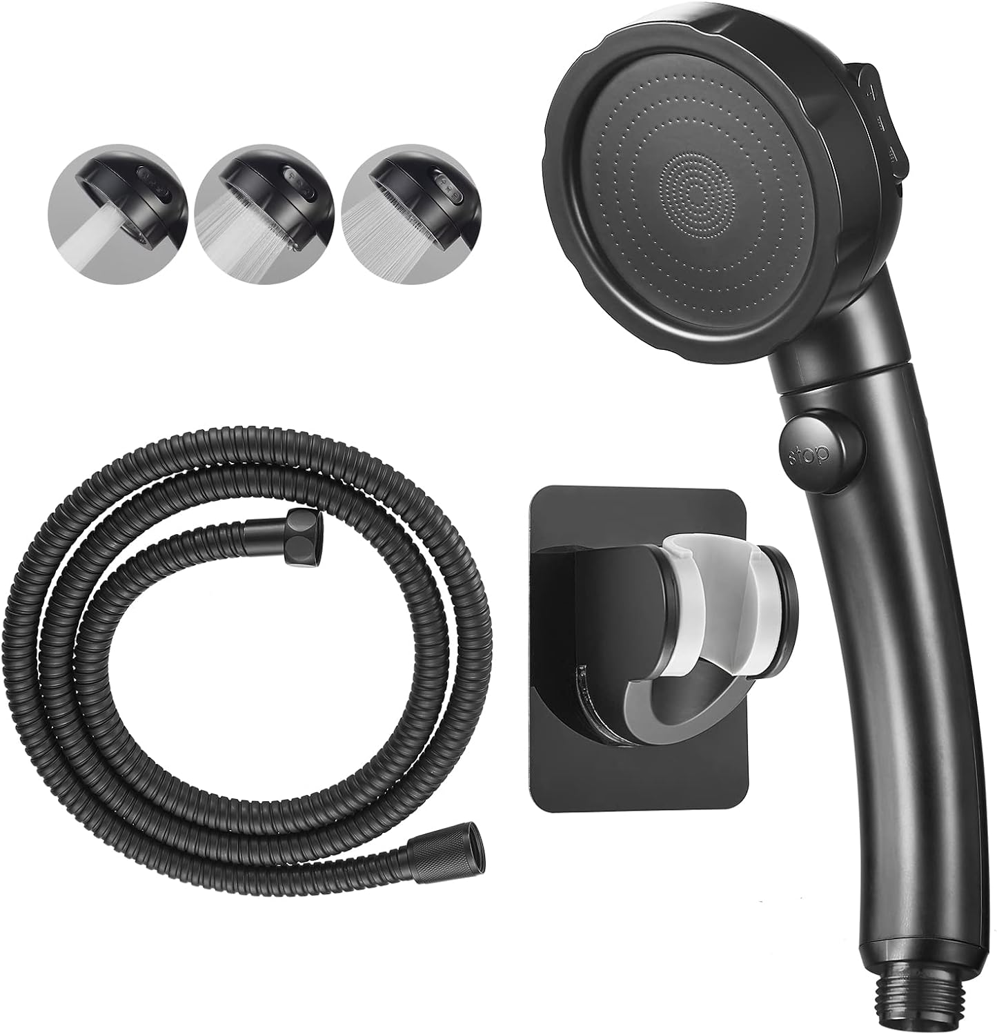 KAIYING High Pressure Handheld Shower Head with ON/OFF Switch