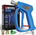 TUTULUCK Pressure Washer Short Gun with 3/8ft Swivel - Stubby Trigger