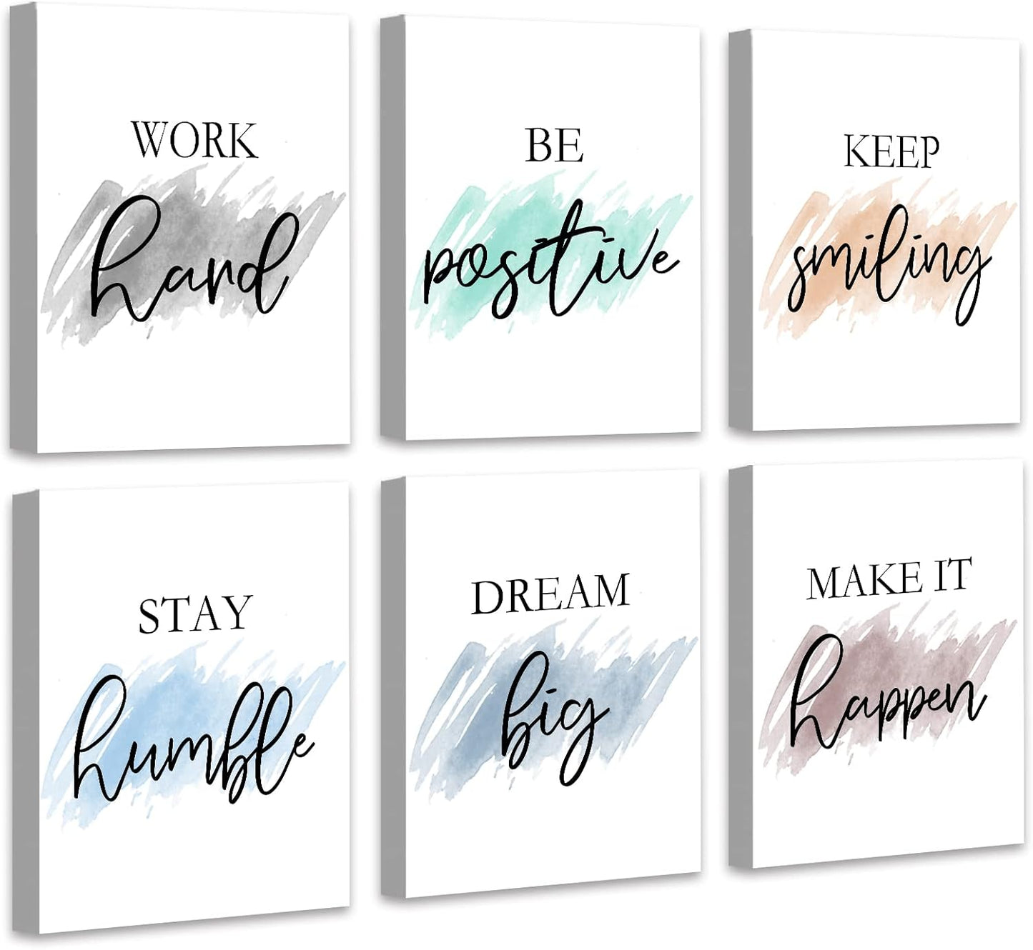 Inspiring Canvas Quotes Set - Elevate Any Room!