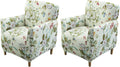 Armchair Slipcover with Arms Stretch Club Chair Cover - Protective Fit