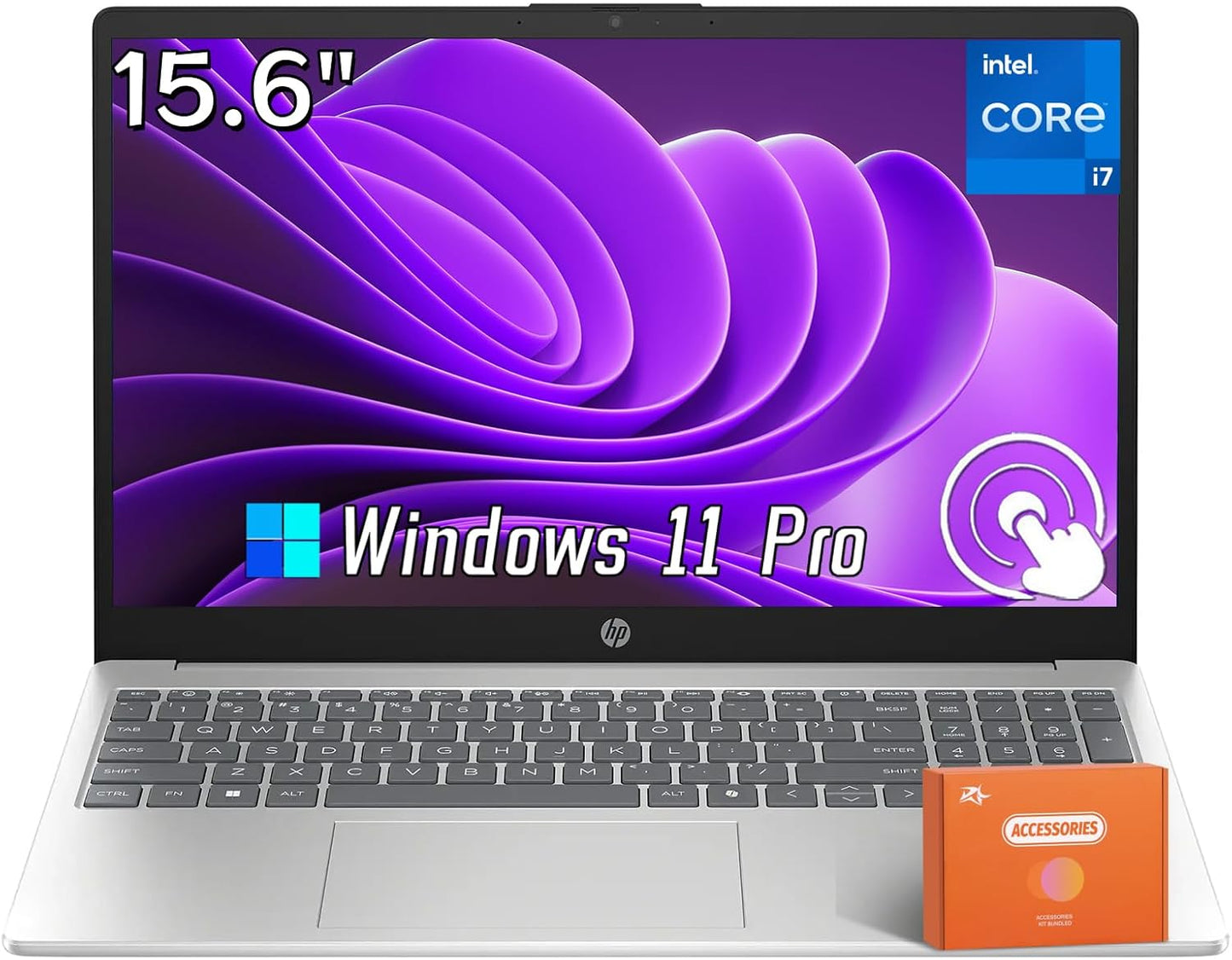 HP 15.6 Touchscreen Business Laptop with Intel i7-1355U Processor