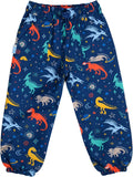 Waterproof Rain Pants for Toddlers and Kids - Packable, Breathable