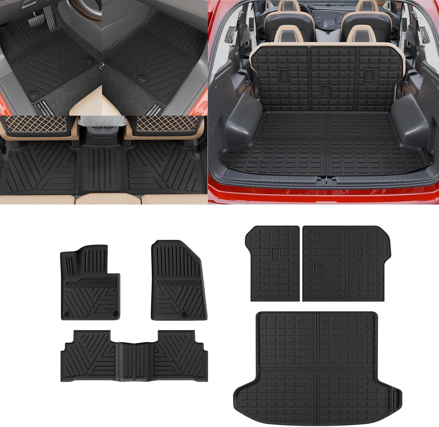 All Weather Floor Mats for 2023 2024 2025 2026 Kia Sportage