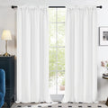 Blackout Curtains 38W x 84L - Thermal, Noise Reducing Panels