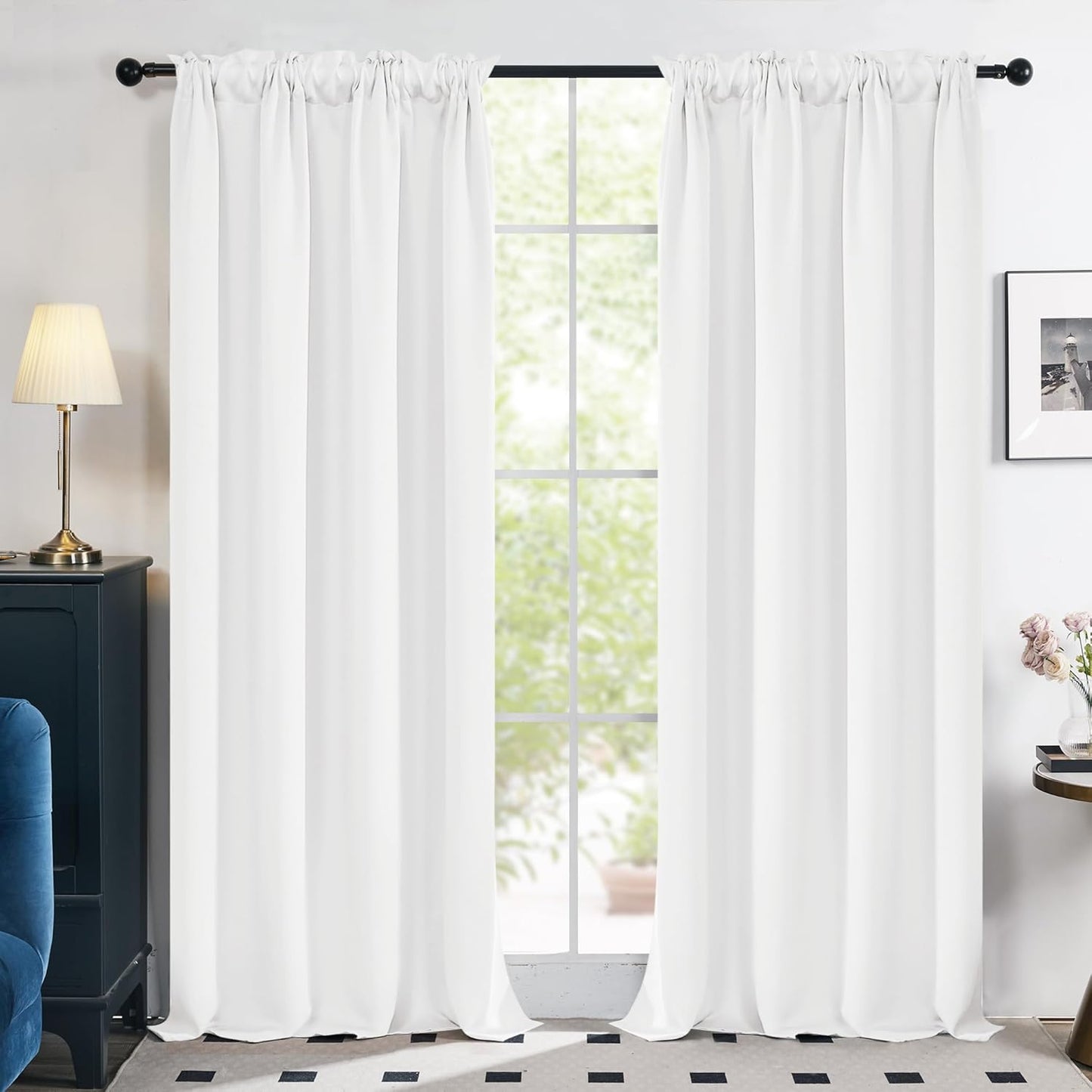 Deconovo Blackout Curtains for Bedroom and Living Room Use