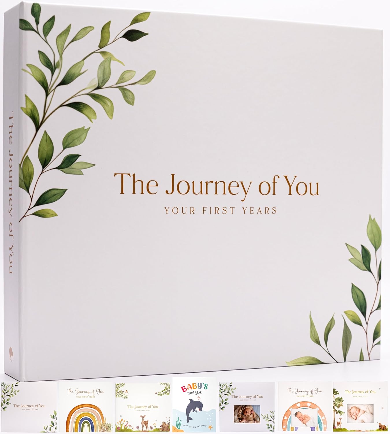 Nature-Inspired Baby Journal Memory Book for Modern Parents