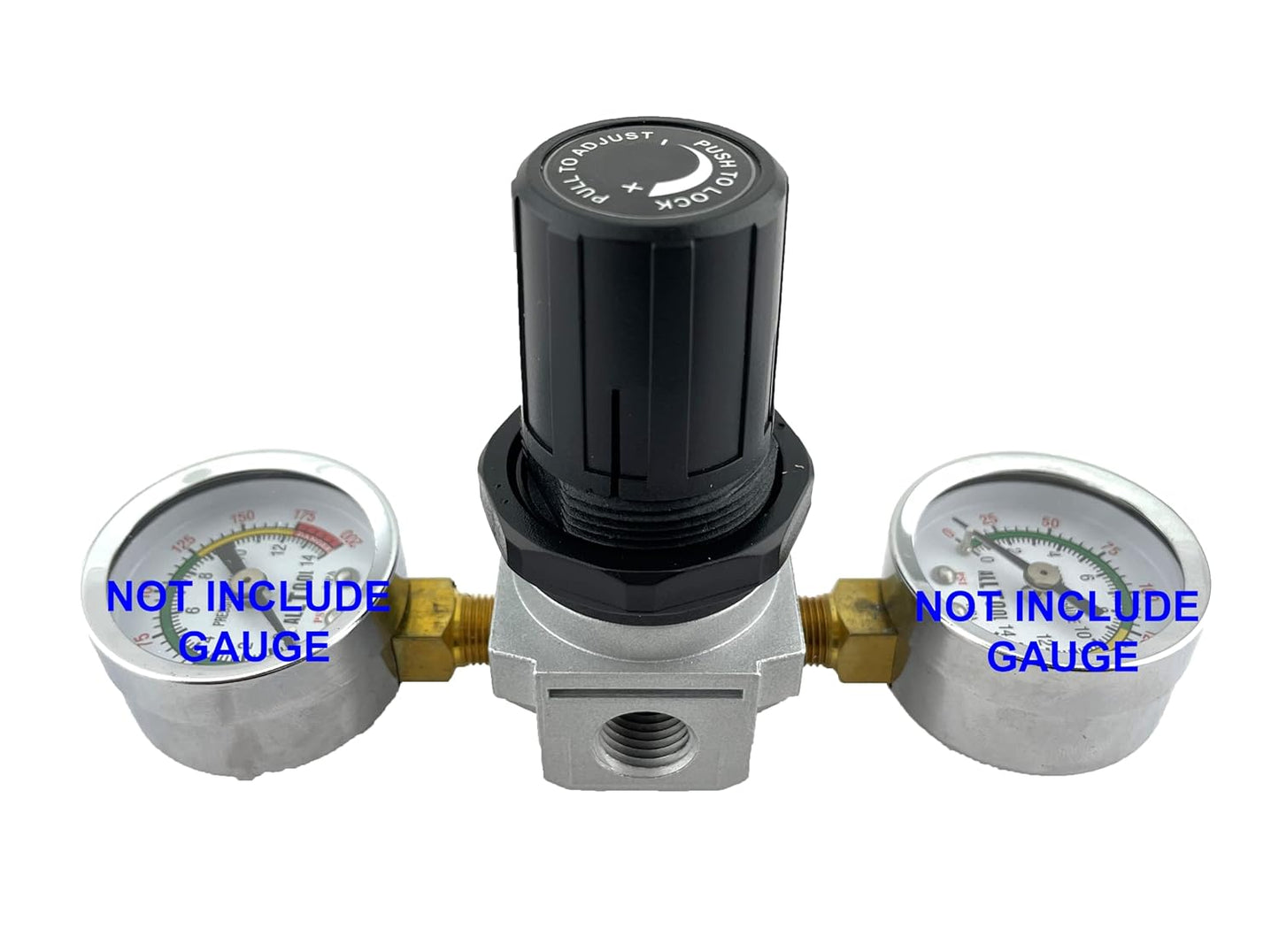 Check Tank Pressure with Special Air Regulator