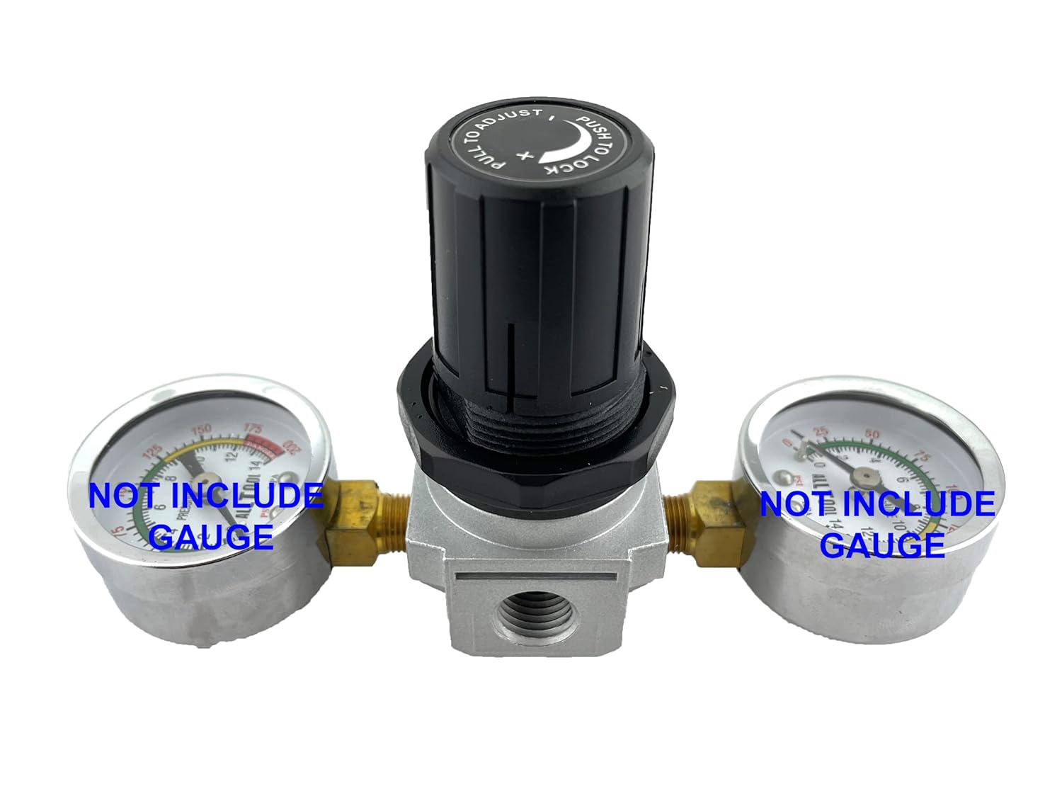 Check Tank Pressure with Special Air Regulator