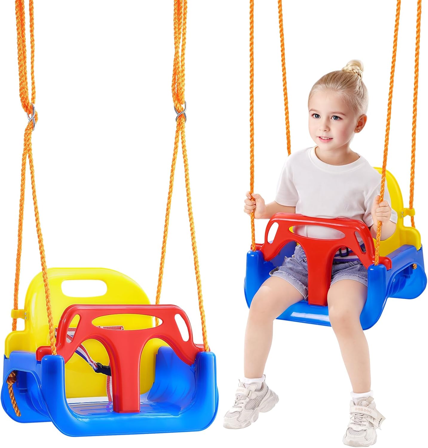 Secure 3-in-1 Toddler Swing Seat by VEVOR