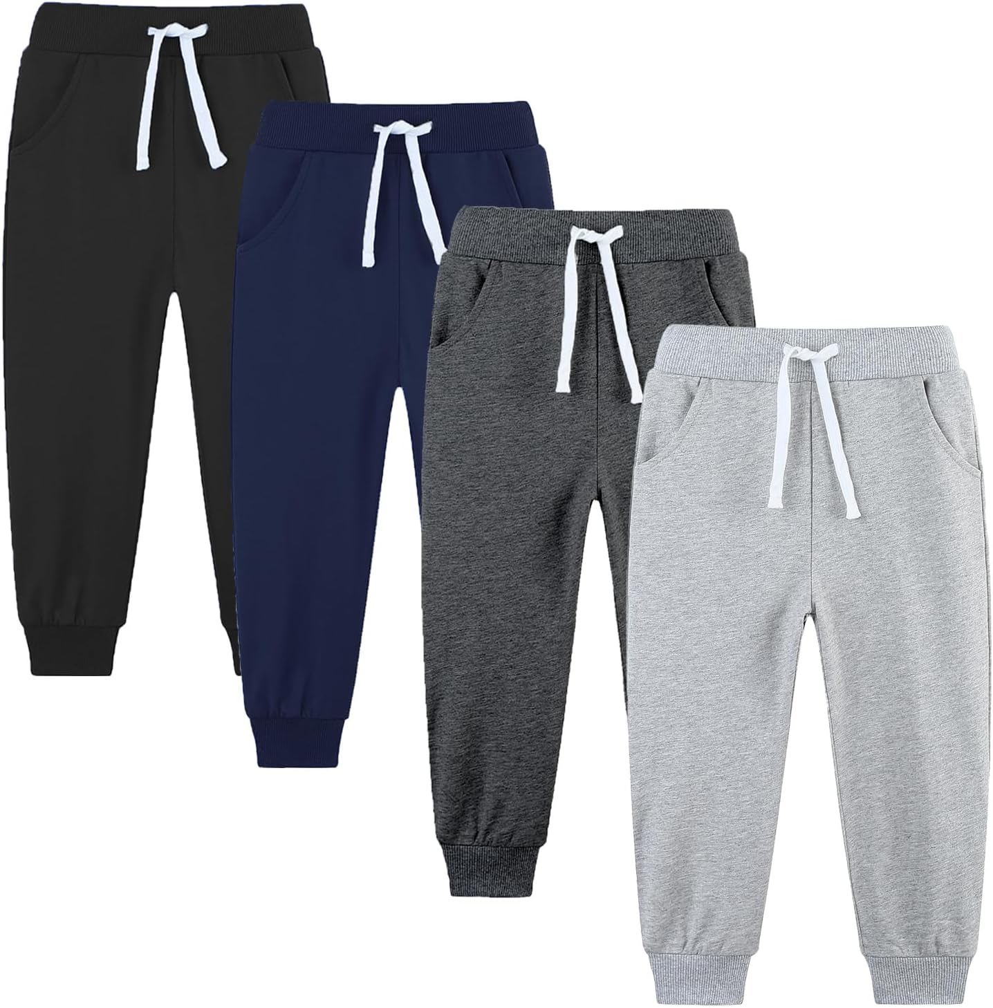 Toddler and Kids Boys Sweatpants Joggers for Active Comfort